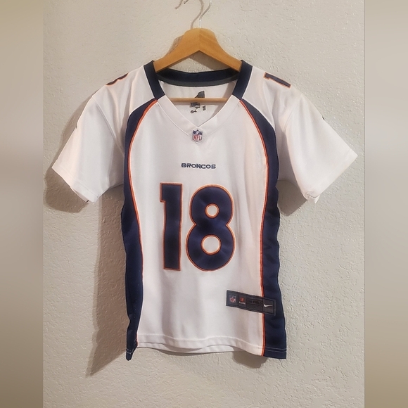 Nike Peyton Manning #18 Denver Broncos  Women's Game Jersey - White Size Small - Picture 12 of 12